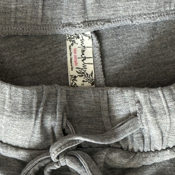 Free People Essential Lounge Shorts in Gray (Size M) - Picture 6 of 6